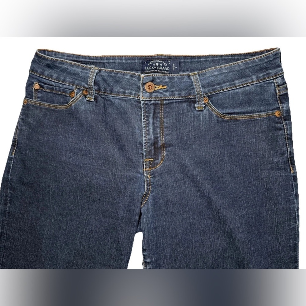 Lucky Brand Womens Jeans 10 30 Lolita Skinny Low Rise Denim Blue Y2K 31x28 - Picture 6 of 7